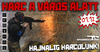 Harc A Város Alatt - Airsoft Játék